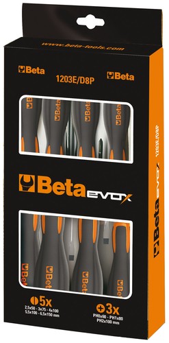 Set serie giraviti beta evox - serie, 8