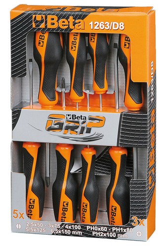 Serie set kit - 8, cacciavite